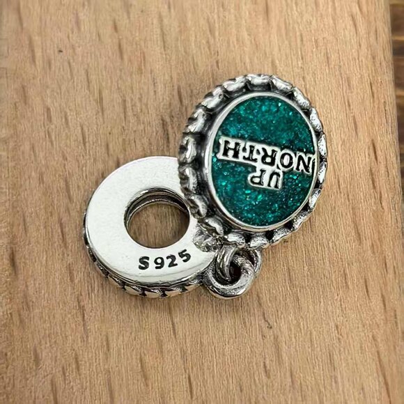 Pandora Up North Great Lakes Charm Pendant, S925 Silver Bracelets - Picture 4 of 4